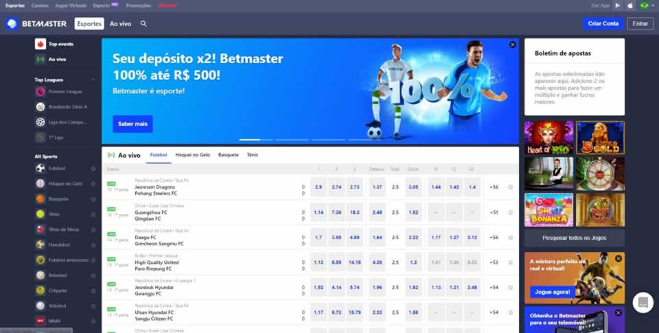 Aposta esportivas