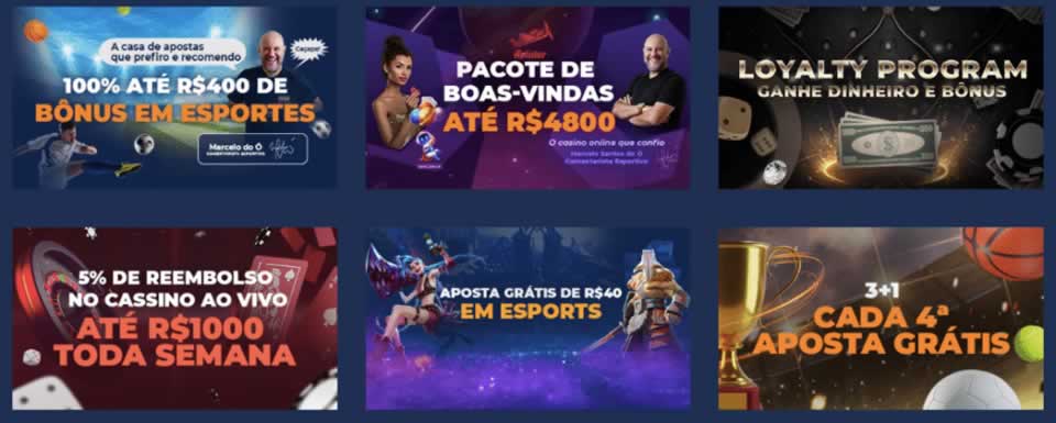 Bonus boas vindas